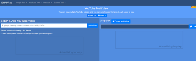 The main interface of EMAPP.cc