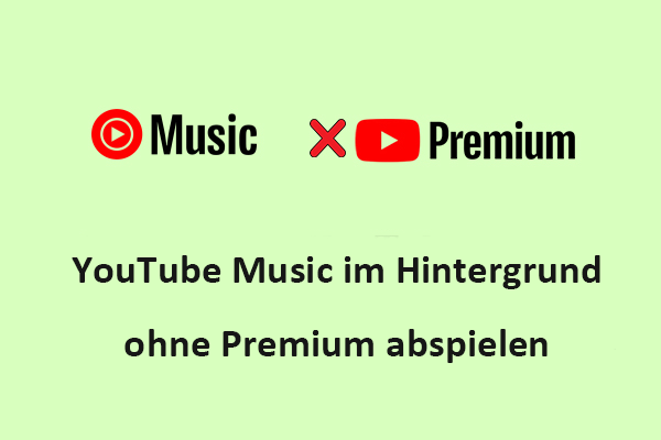 Wie man YouTube Music im Hintergrund ohne Premium abspielt