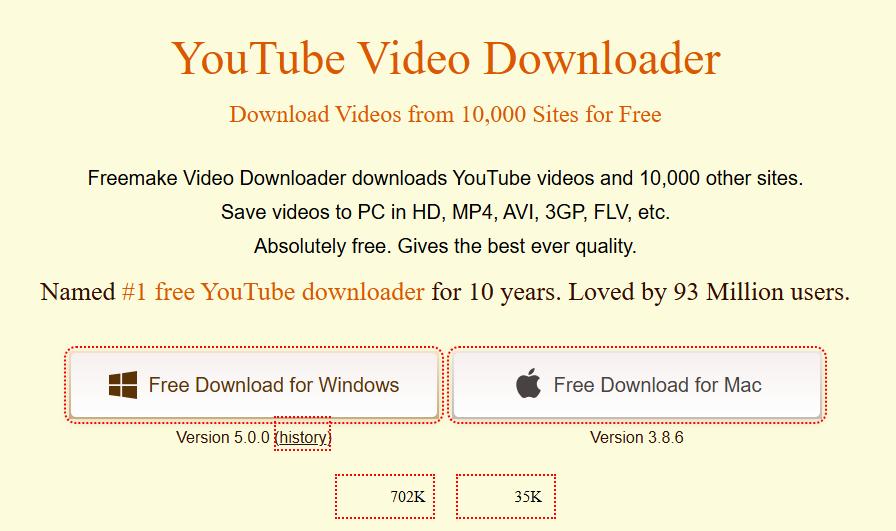 Go to the website of Freemake Video Downloader to download and install it