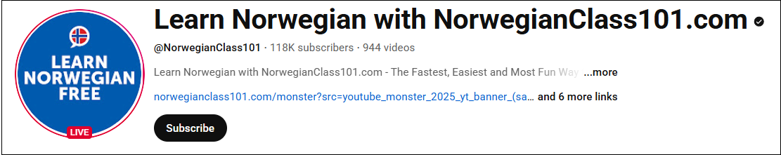 Go to Learn Norwegian with NorwegianClass101.com to learn Norwegian