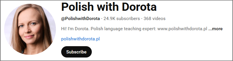 The channel interface of Polish with Dorota