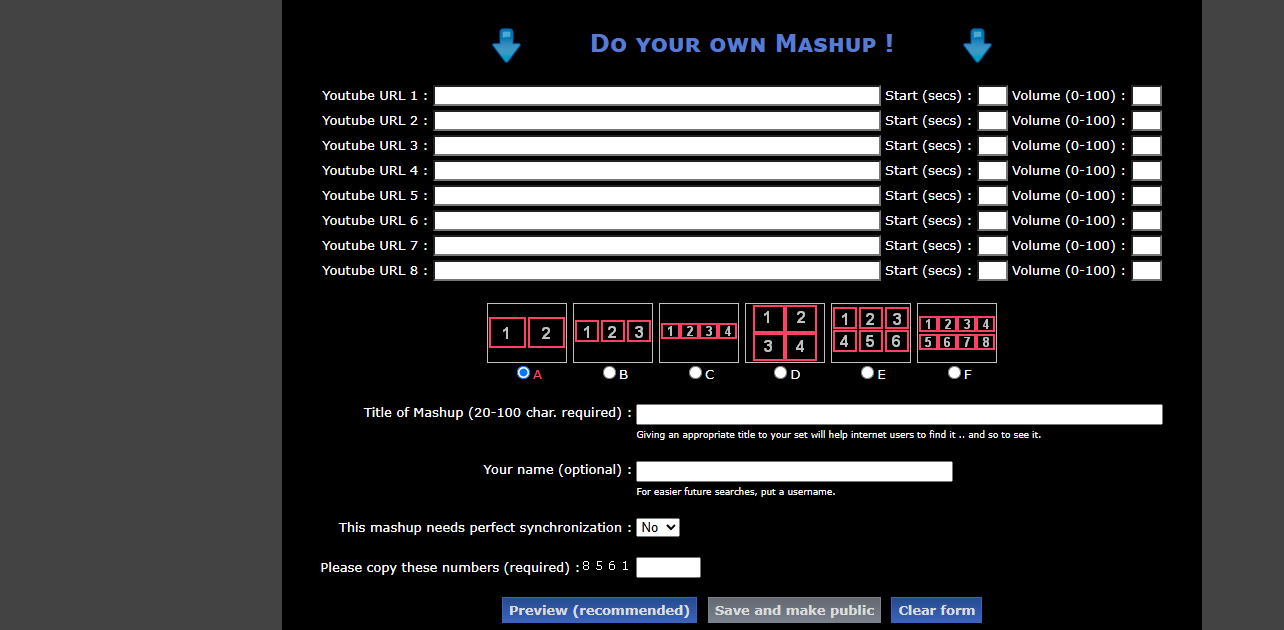 The main interface of YouTube Multiplier