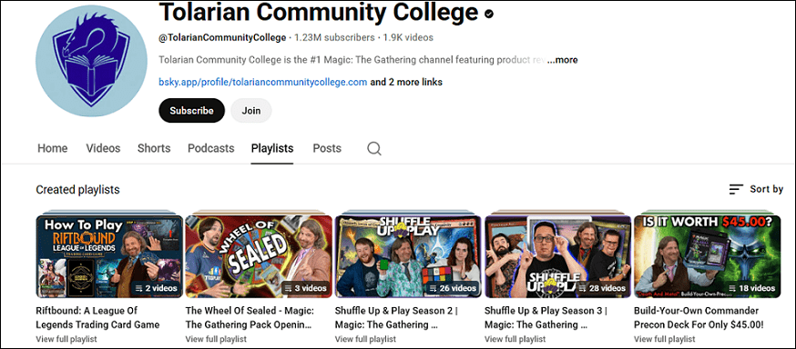 Go to Tolarian Community College to learn MTG