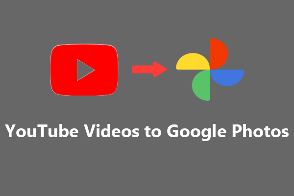 Comment importer des vidéos YouTube dans Google Photos pour la sauvegarde