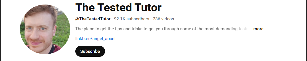 Go to The Tested Tutor to learn GRE