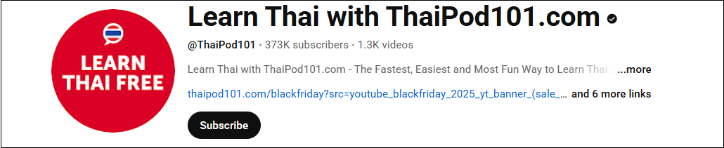 Go to Learn Thai with ThaiPod101.com to learn Thai language