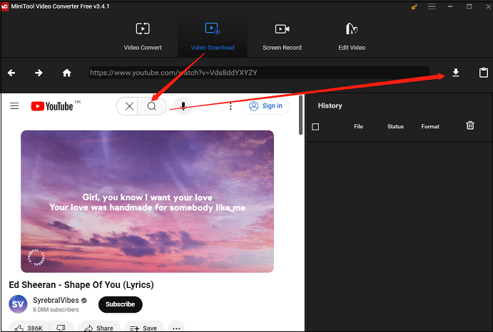 télécharger de la musique YouTube.