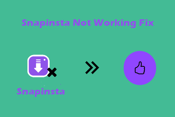 8 Quick & Easy Snapinsta Not Working Fixes Deserve a Try