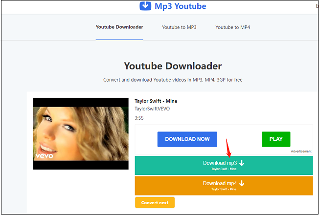 Baixar músicas do YouTube.