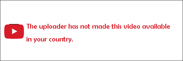 YouTube videos unavailable