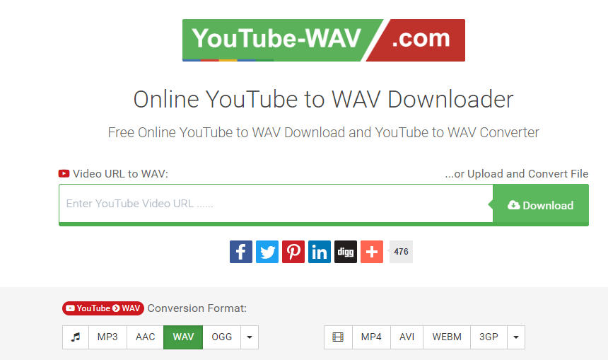 YouTube-WAV