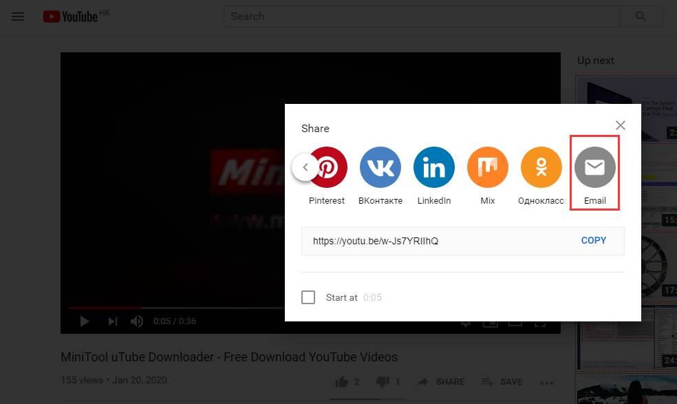How to Share a YouTube Video? Here Are Some Methods - MiniTool