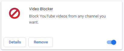 Video Blocker