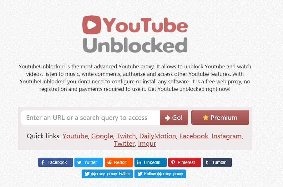 unblock the YouTube video