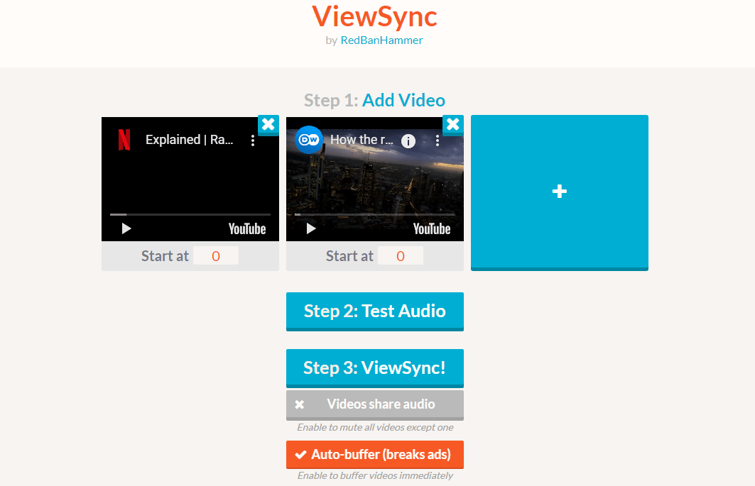 ViewSync verwenden