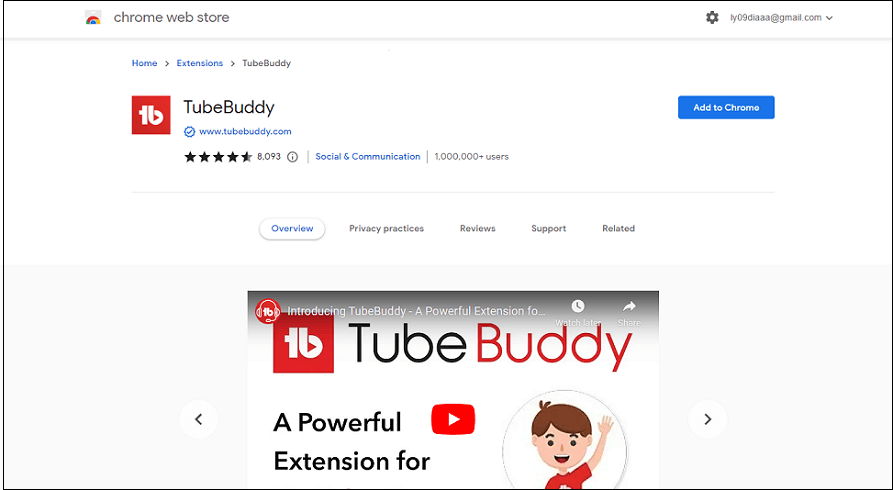 install TubeBuddy