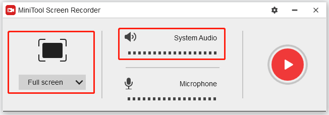 personalizar la configuración de grabación