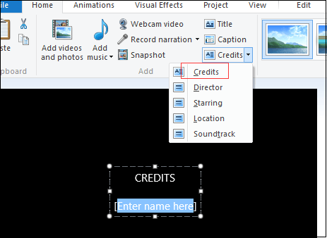 O Windows Movie Maker pode ajudá-lo a adicionar créditos ao vídeo